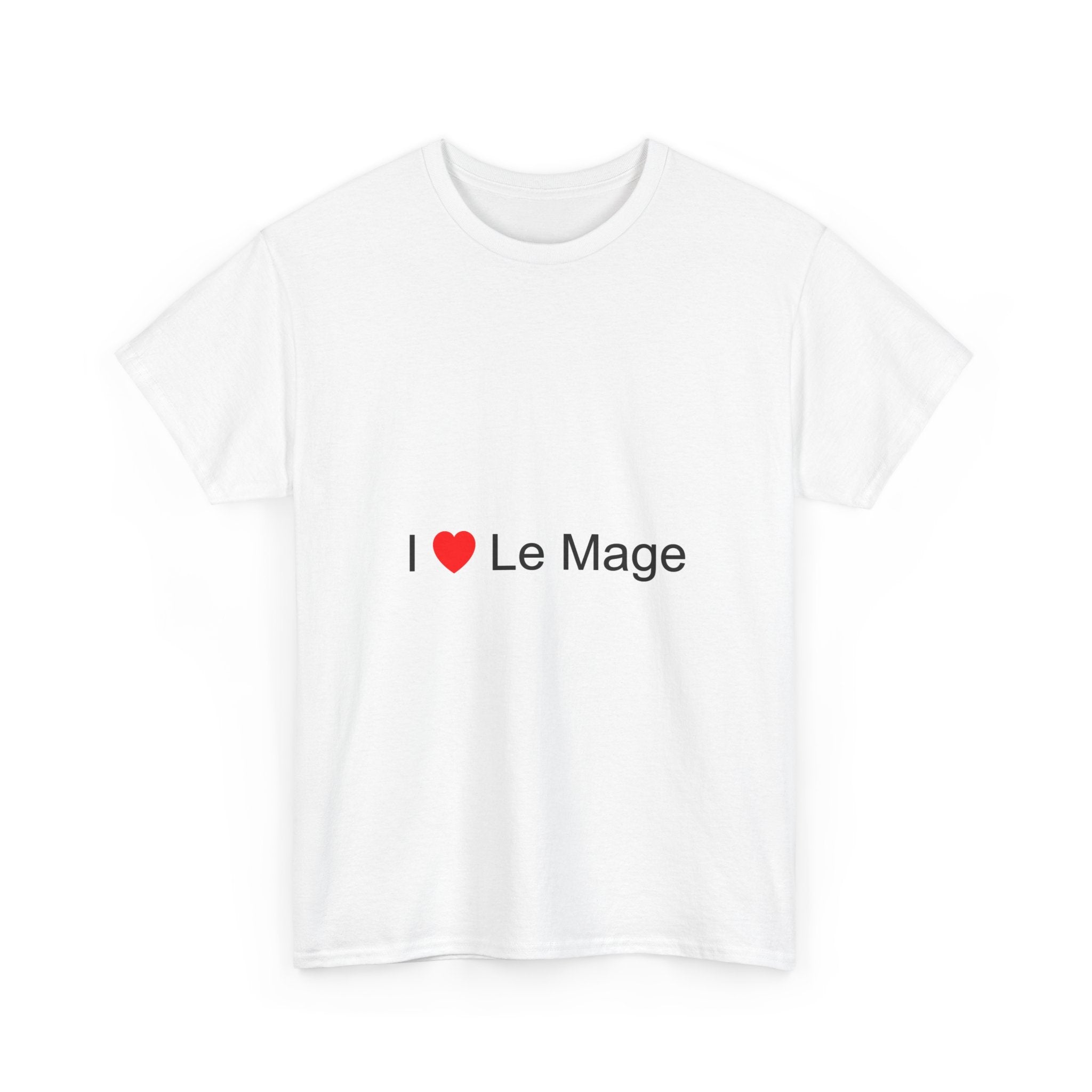 T-shirt I love le mage