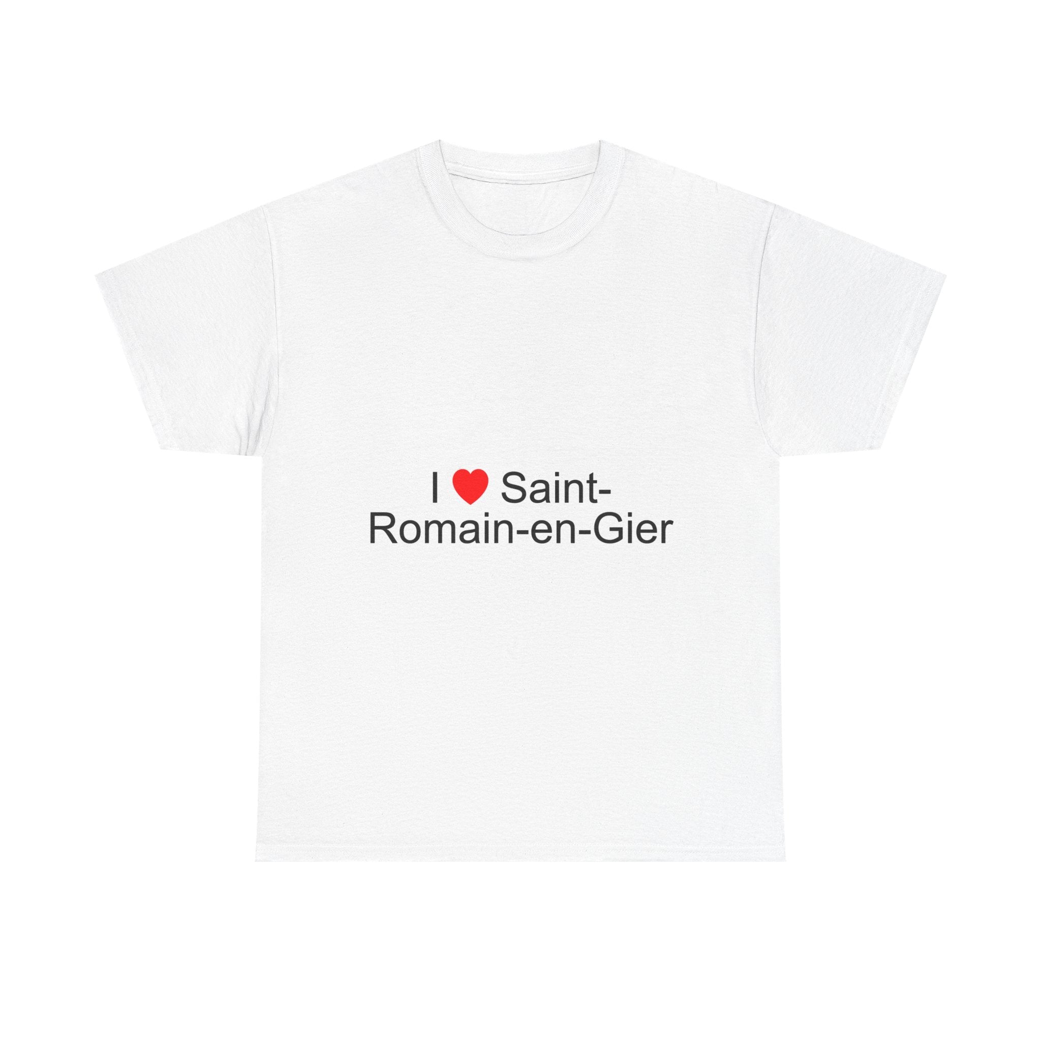 T-shirt I love saint-romain-en-gier