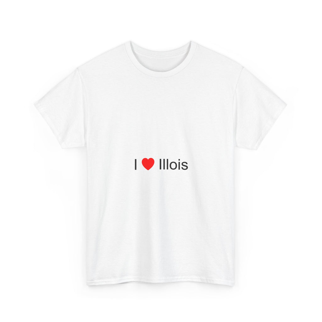 T-shirt I love illois