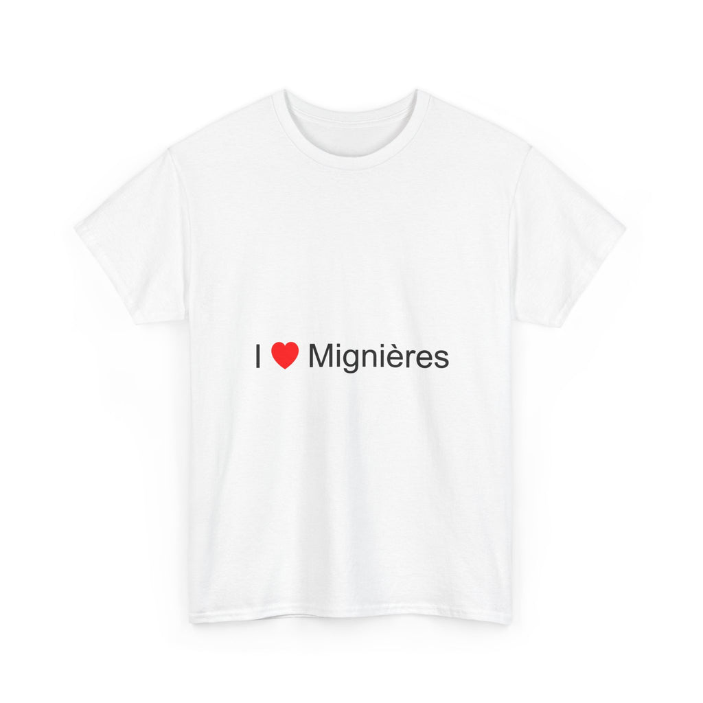 T-shirt I love mignières