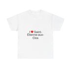 T-shirt I love Saint-Étienne-aux-Clos