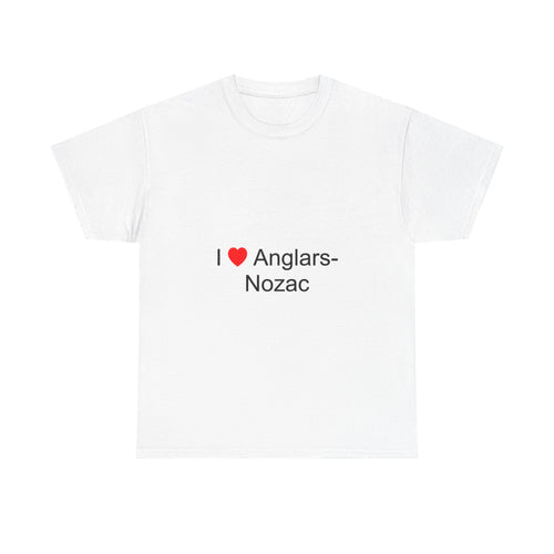T-shirt I love anglars-nozac