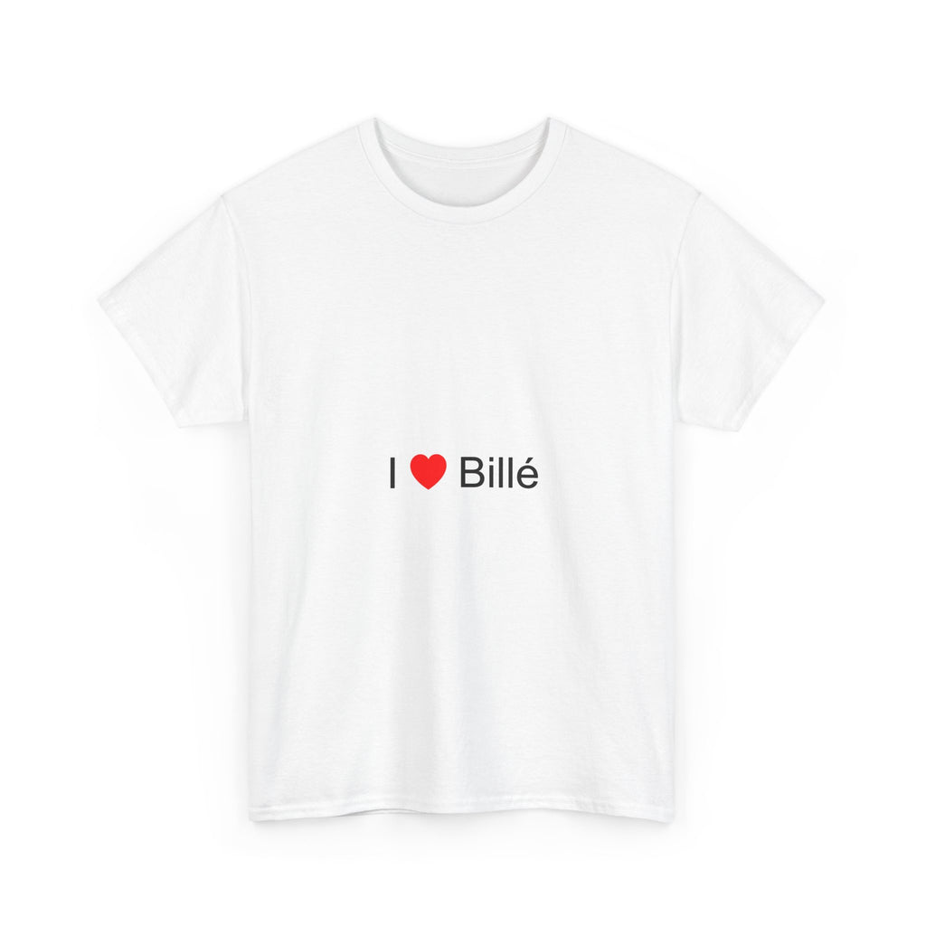T-shirt I love billé