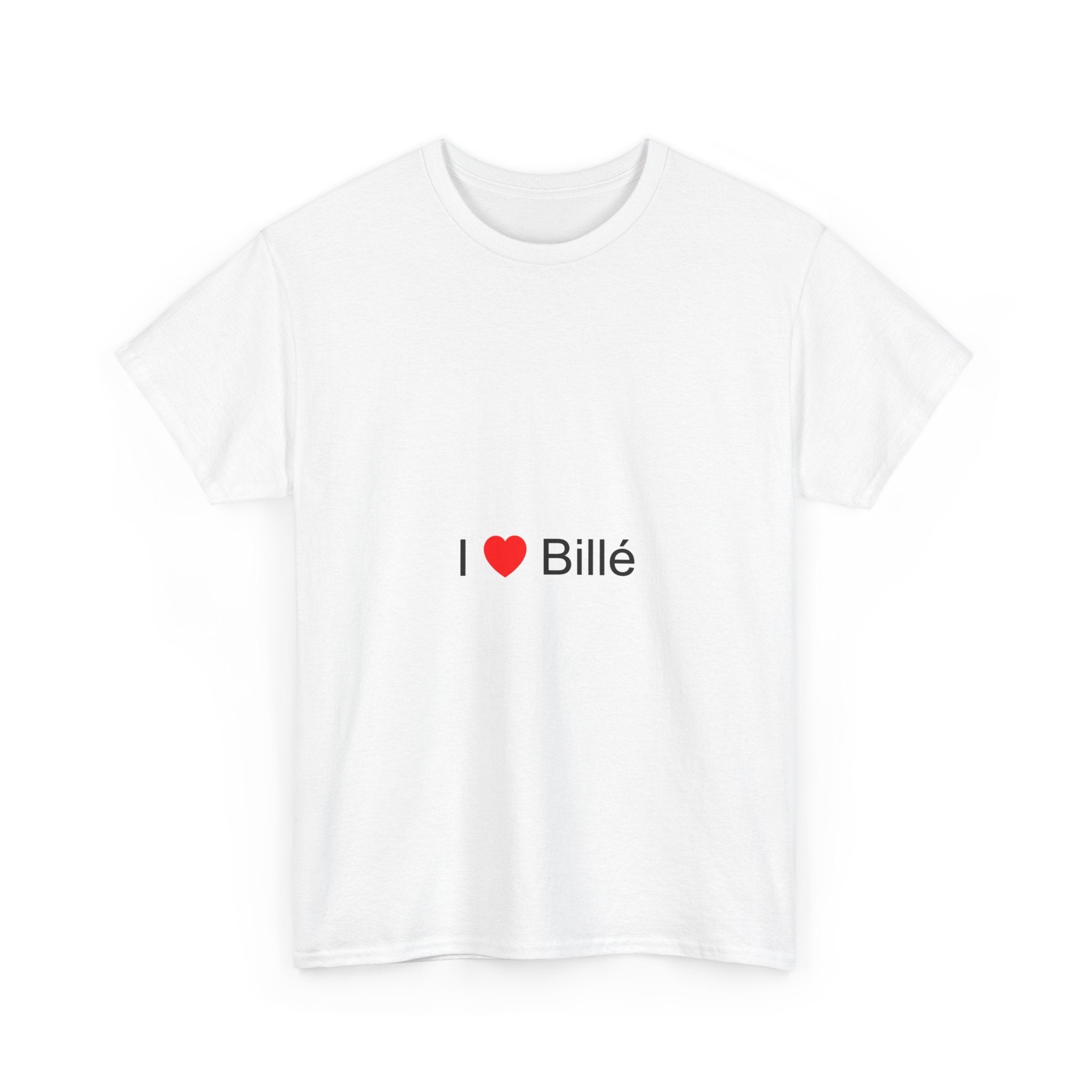 T-shirt I love billé
