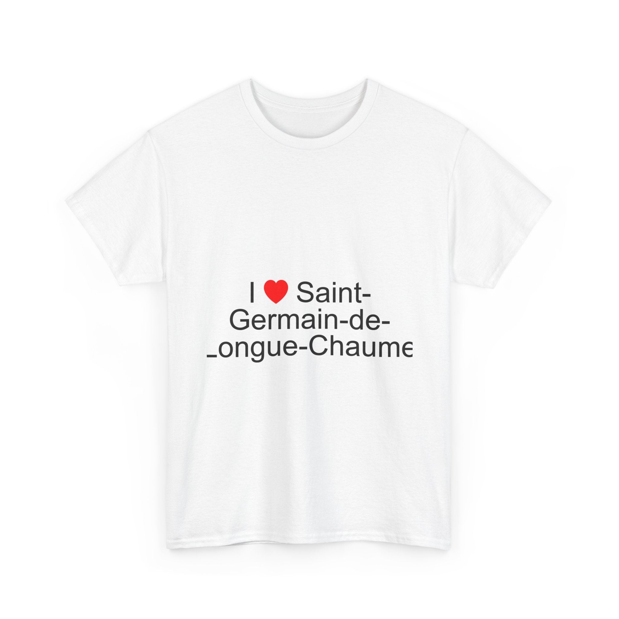 T-shirt I love saint-germain-de-longue-chaume