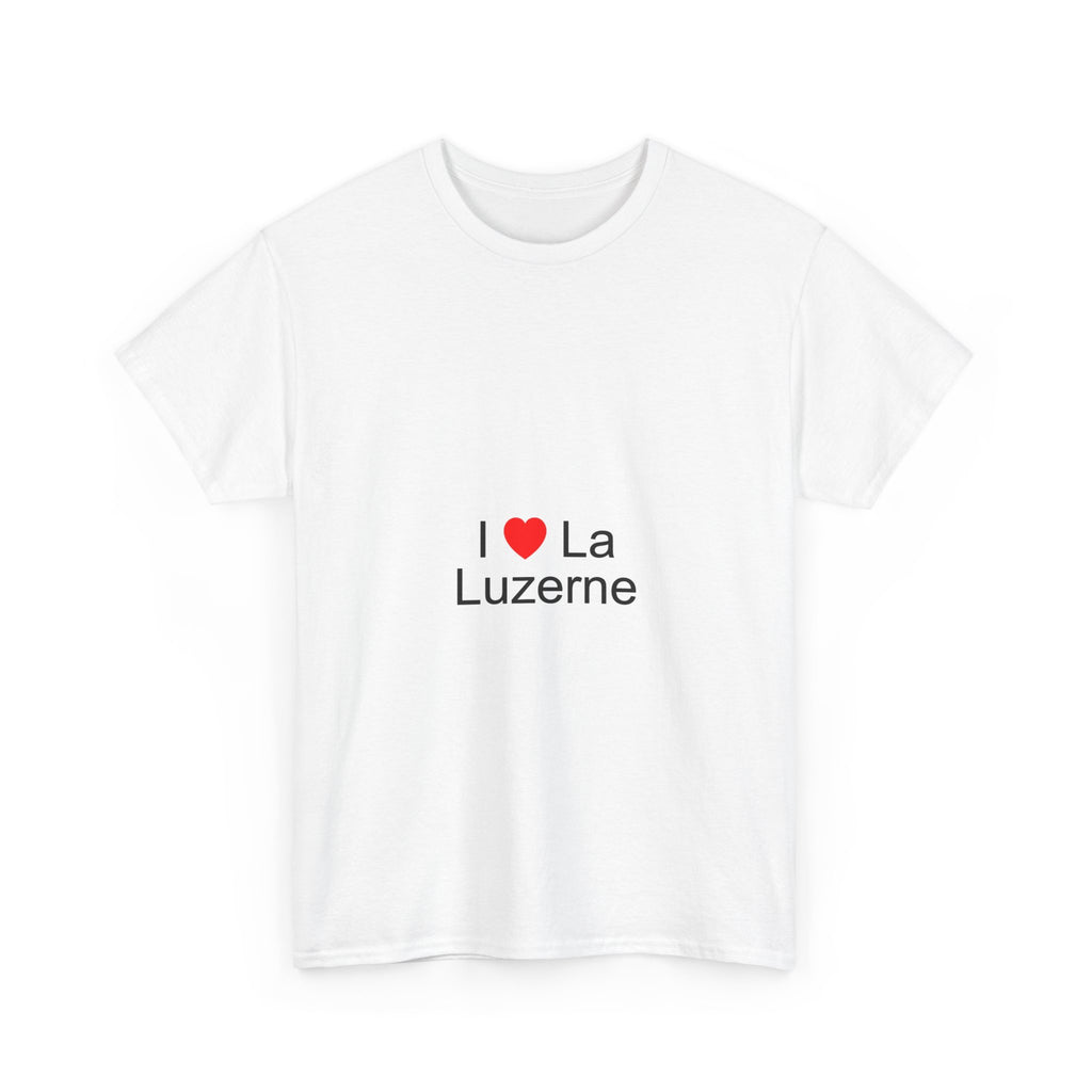 T-shirt I love la luzerne