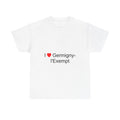 T-shirt I love germigny-l'exempt