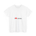 T-shirt I love Lavau (10)