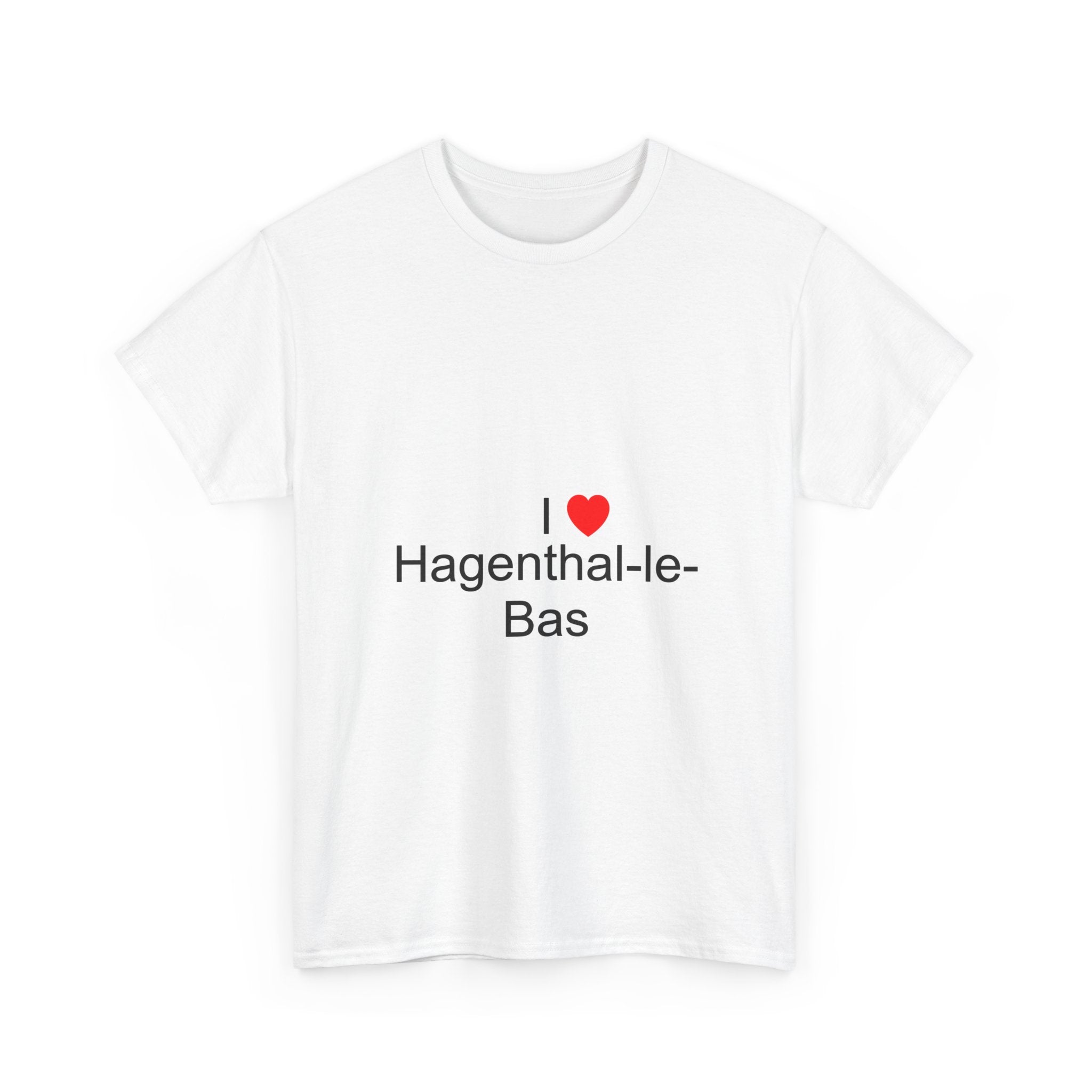 T-shirt I love hagenthal-le-bas