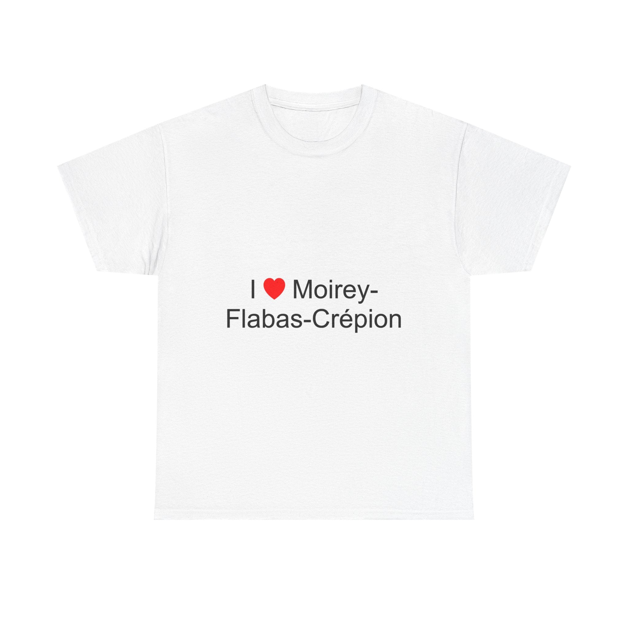 T-shirt I love moirey-flabas-crépion
