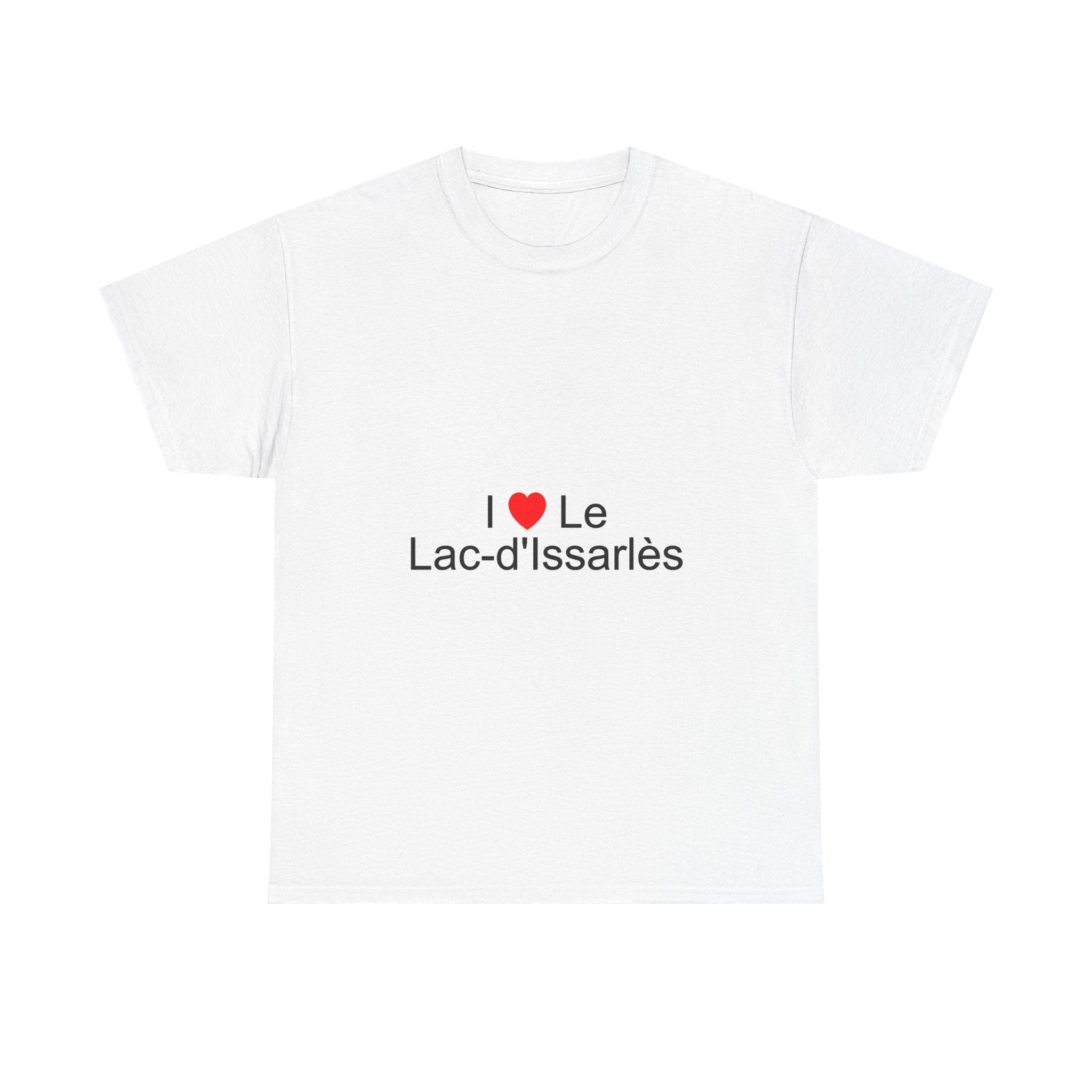 T-shirt I love le lac-d'issarlès