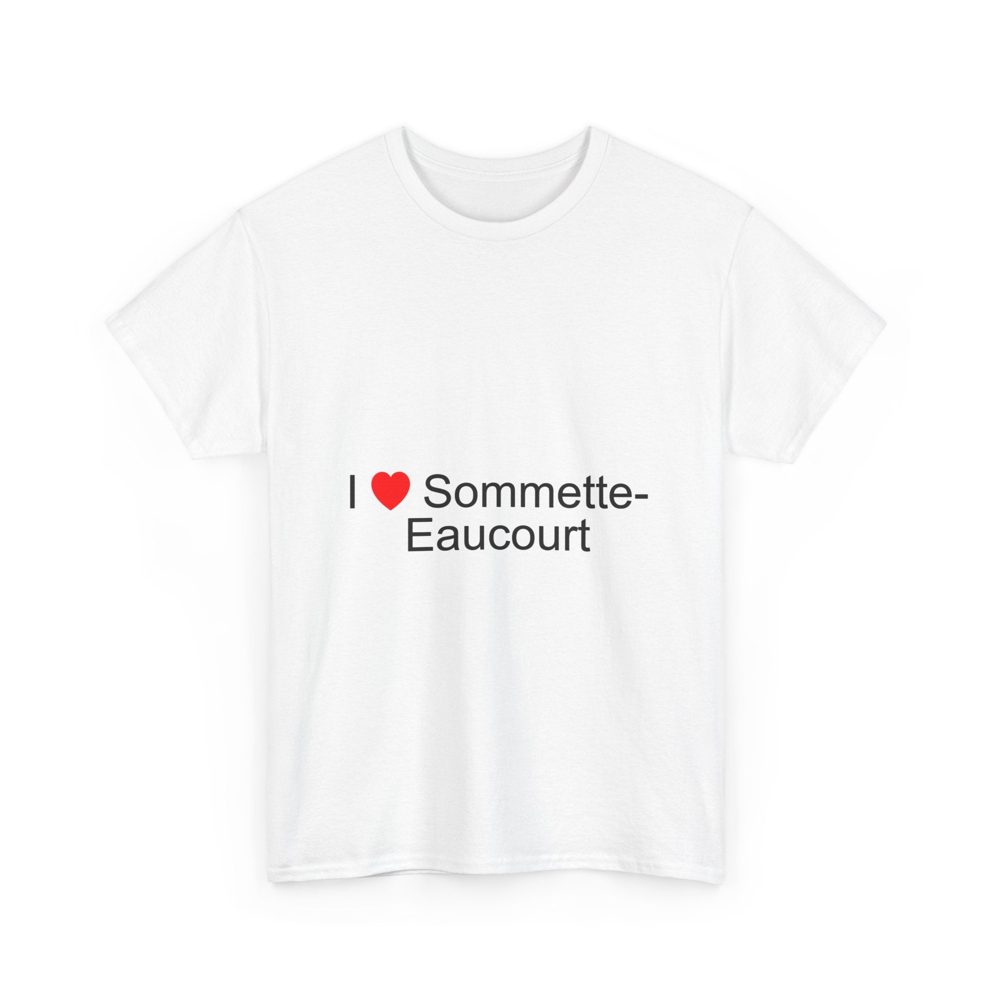T-shirt I love sommette-eaucourt