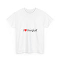 T-shirt I love kergloff