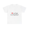 T-shirt I love les églises-d'argenteuil