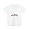 T-shirt I love Mont-Bernanchon