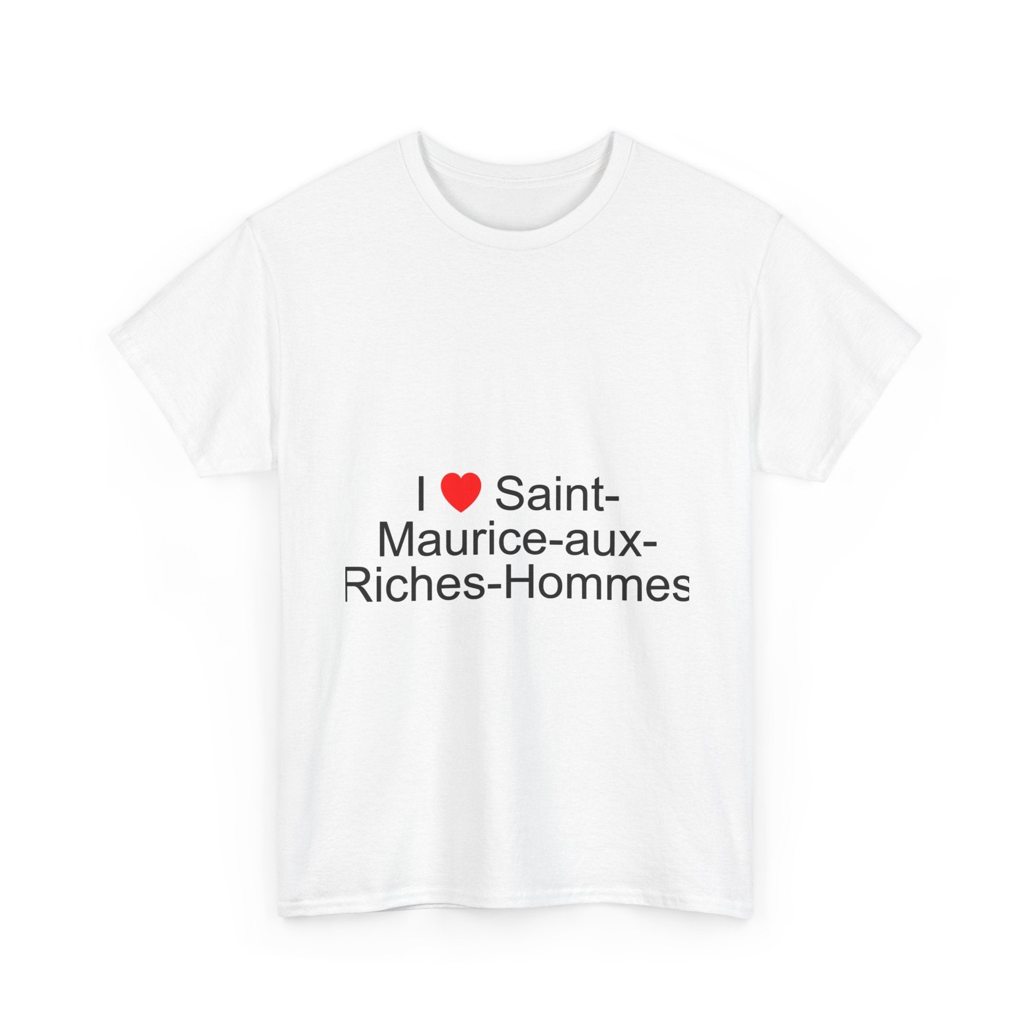 T-shirt I love saint-maurice-aux-riches-hommes