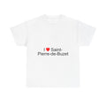 T-shirt I love saint-pierre-de-buzet
