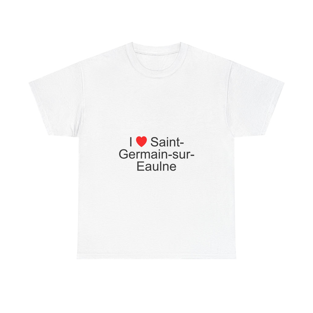 T-shirt I love saint-germain-sur-eaulne