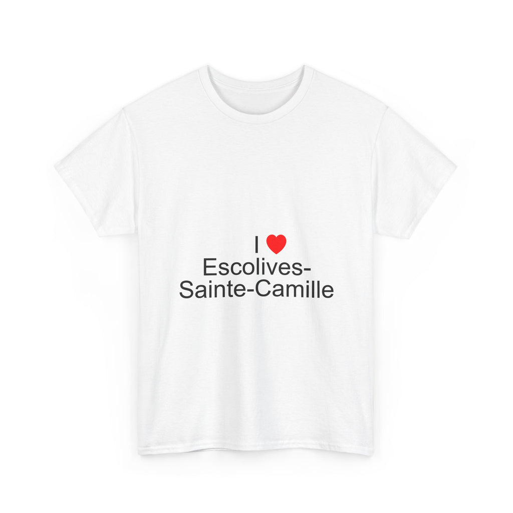 T-shirt I love escolives-sainte-camille