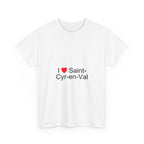 T-shirt I love Saint-Cyr-en-Val