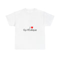 T-shirt I love gy-l'évêque