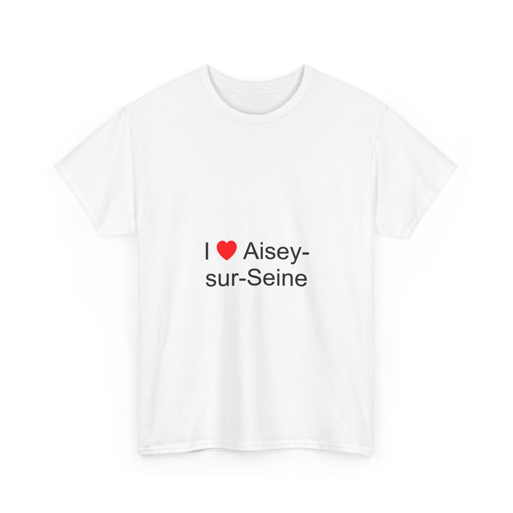 T-shirt I love aisey-sur-seine