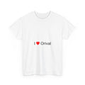 T-shirt I love Orival (16)