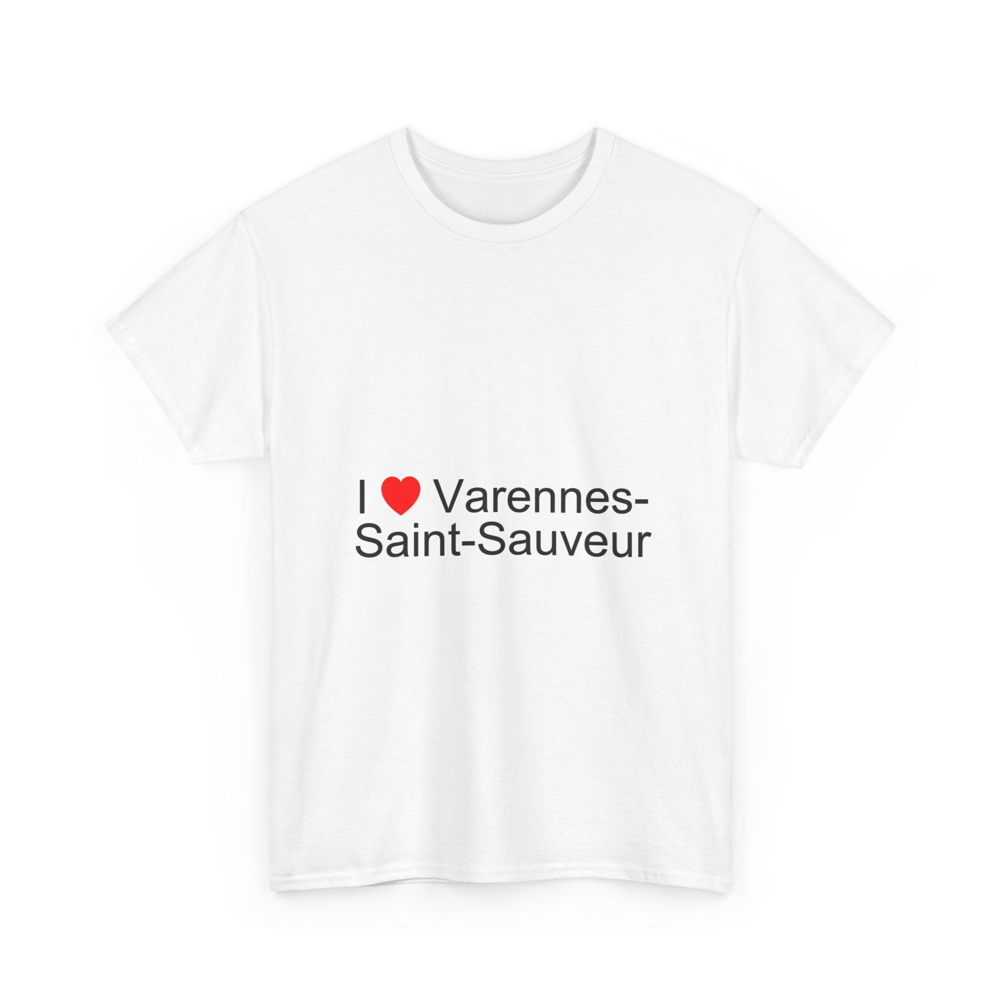 T-shirt I love varennes-saint-sauveur