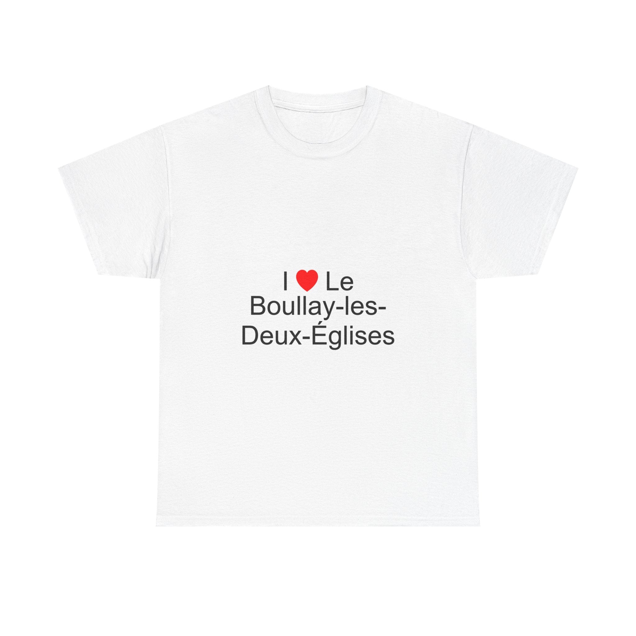 T-shirt I love le boullay-les-deux-églises