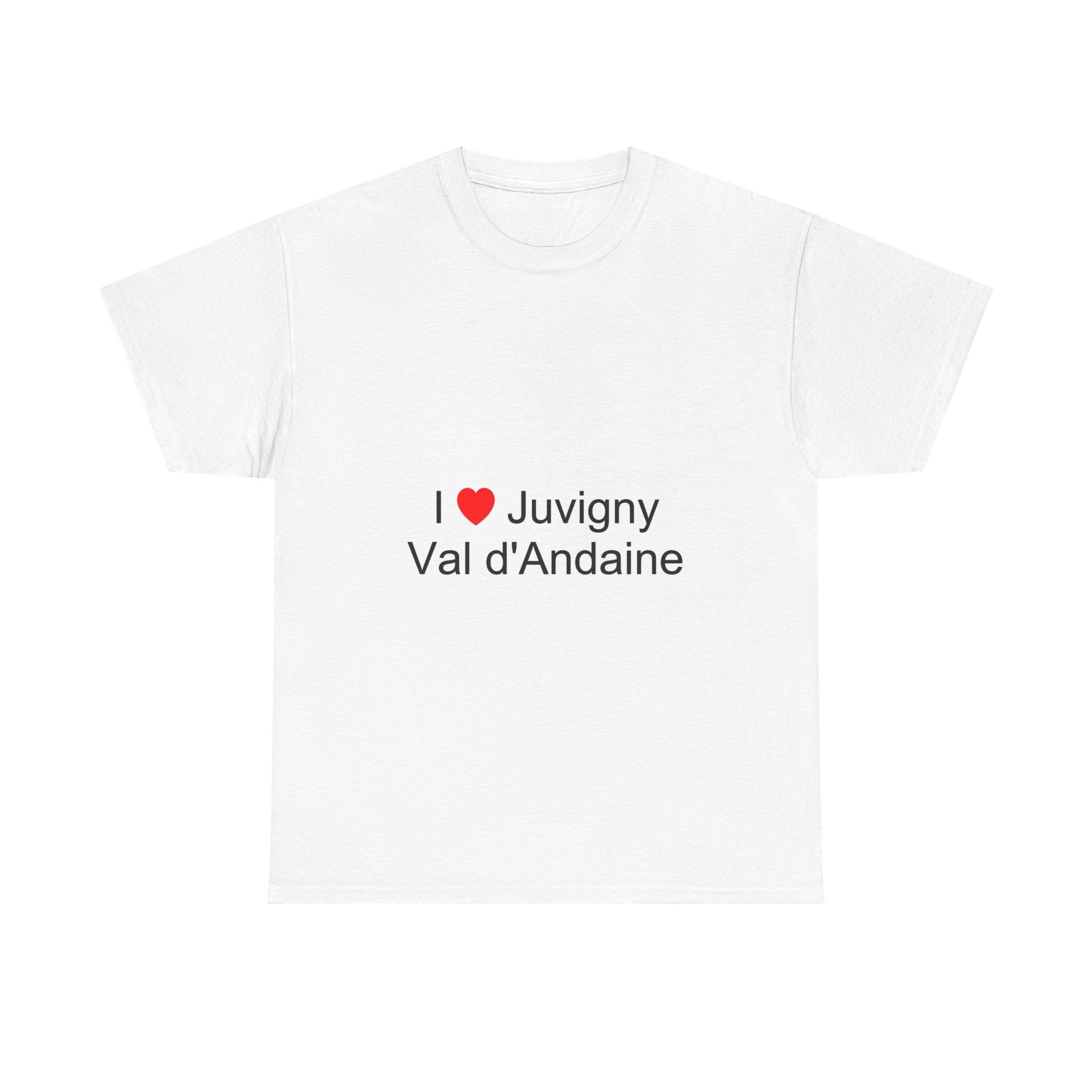T-shirt I love juvigny val d'andaine