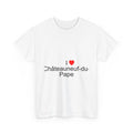 T-shirt I love châteauneuf-du-pape