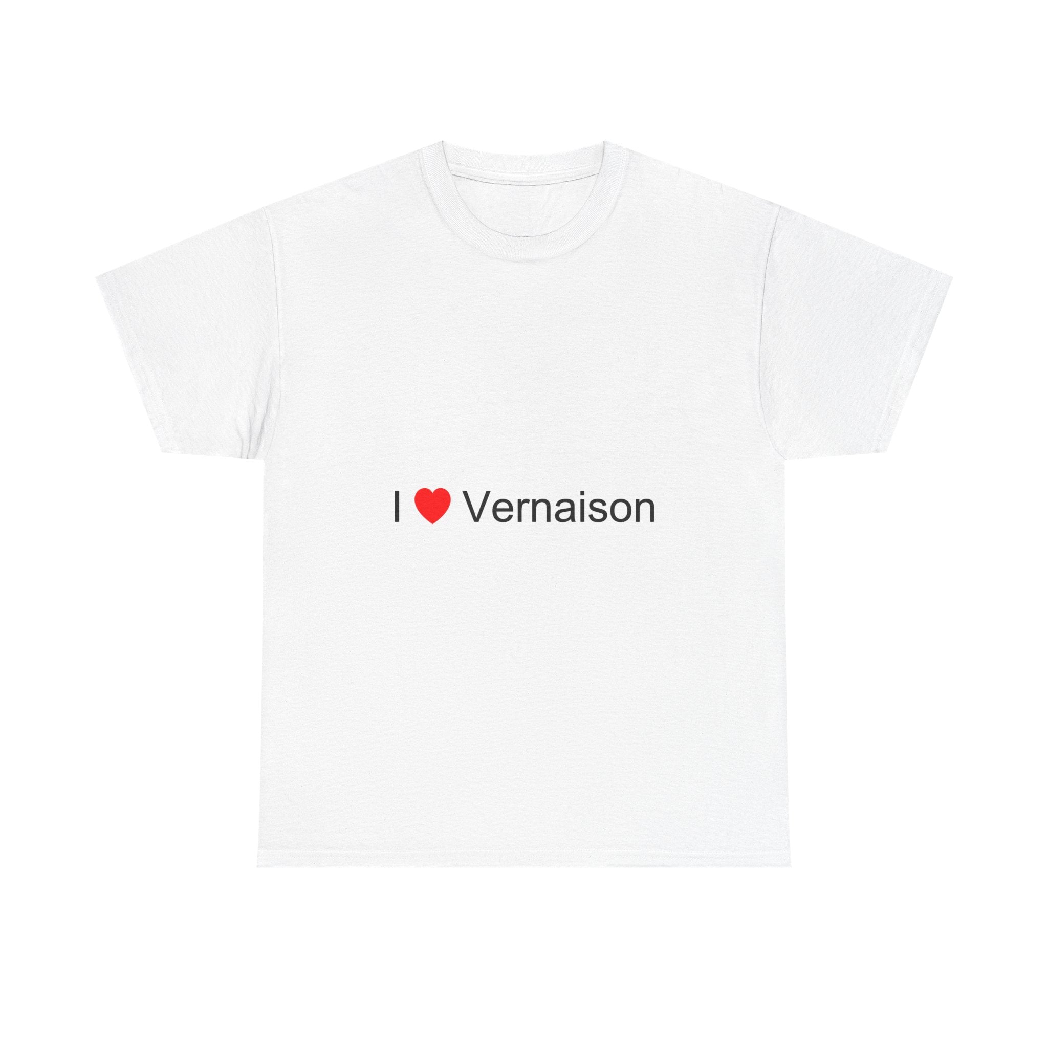 T-shirt I love vernaison