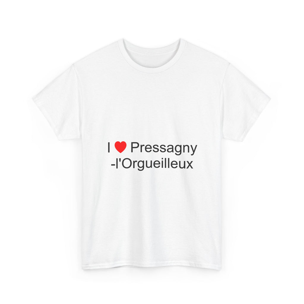 T-shirt I love pressagny-l'orgueilleux