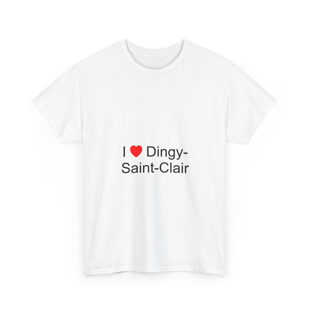 T-shirt I love dingy-saint-clair
