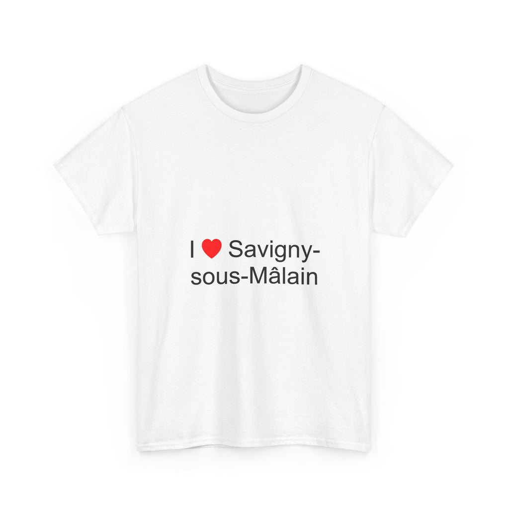 T-shirt I love savigny-sous-mâlain