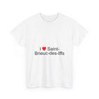 T-shirt I love Saint-Brieuc-des-Iffs
