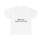 T-shirt I love Notre-Dame-du-Cruet