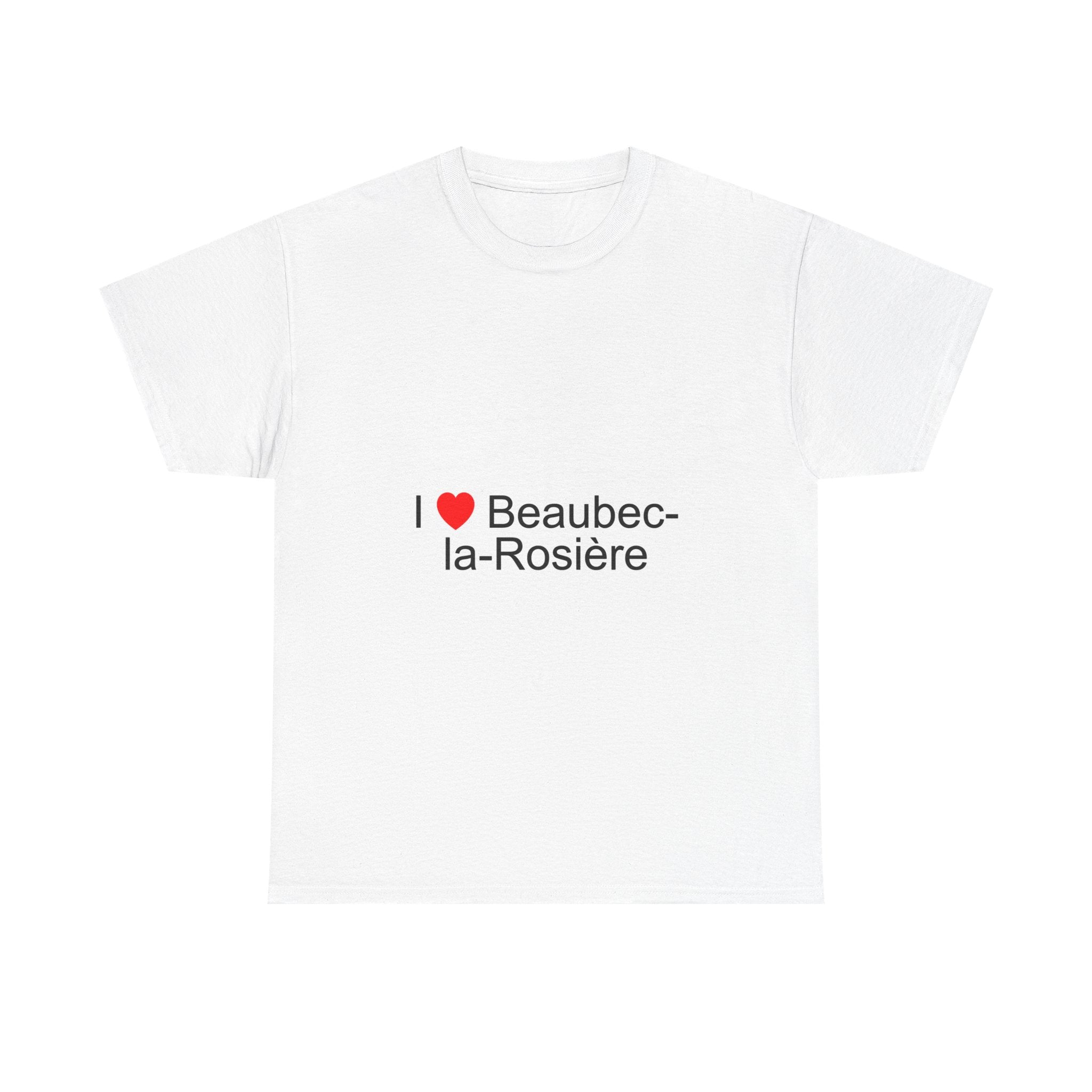 T-shirt I love beaubec-la-rosière