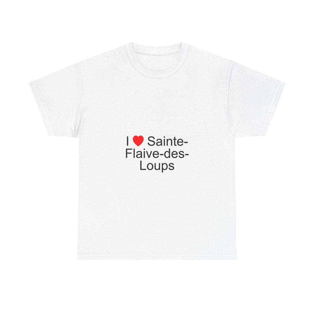 T-shirt I love sainte-flaive-des-loups
