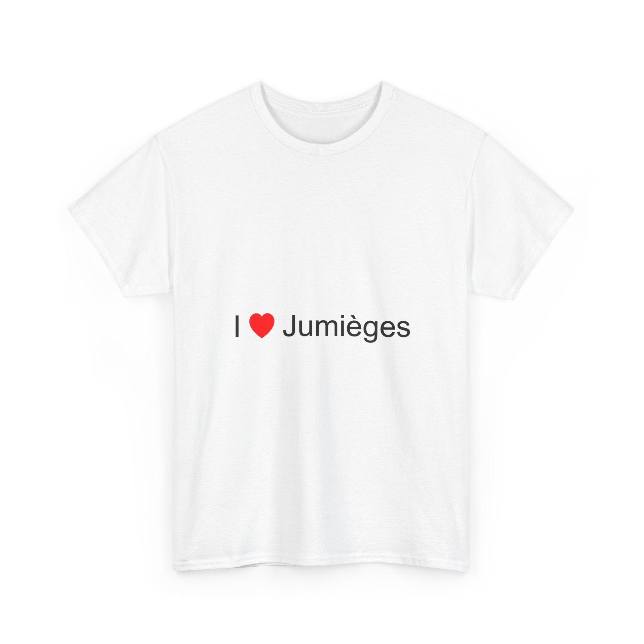 T-shirt I love jumièges