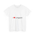 T-shirt I love longpont