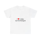 T-shirt I love L'Isle-sur-la-Sorgue