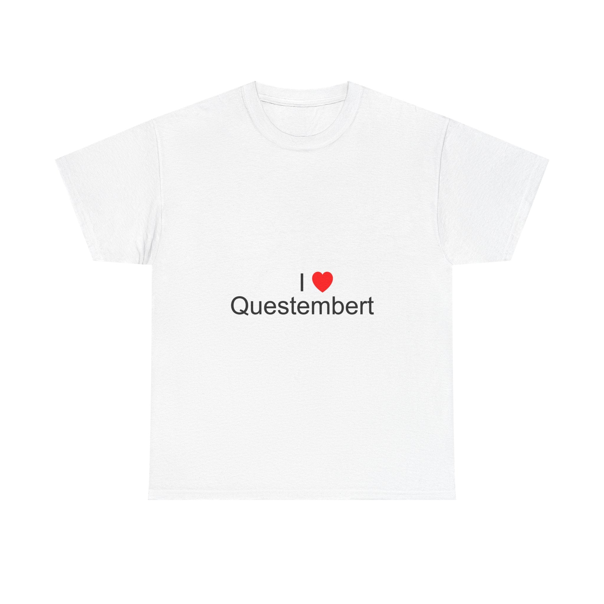 T-shirt I love questembert