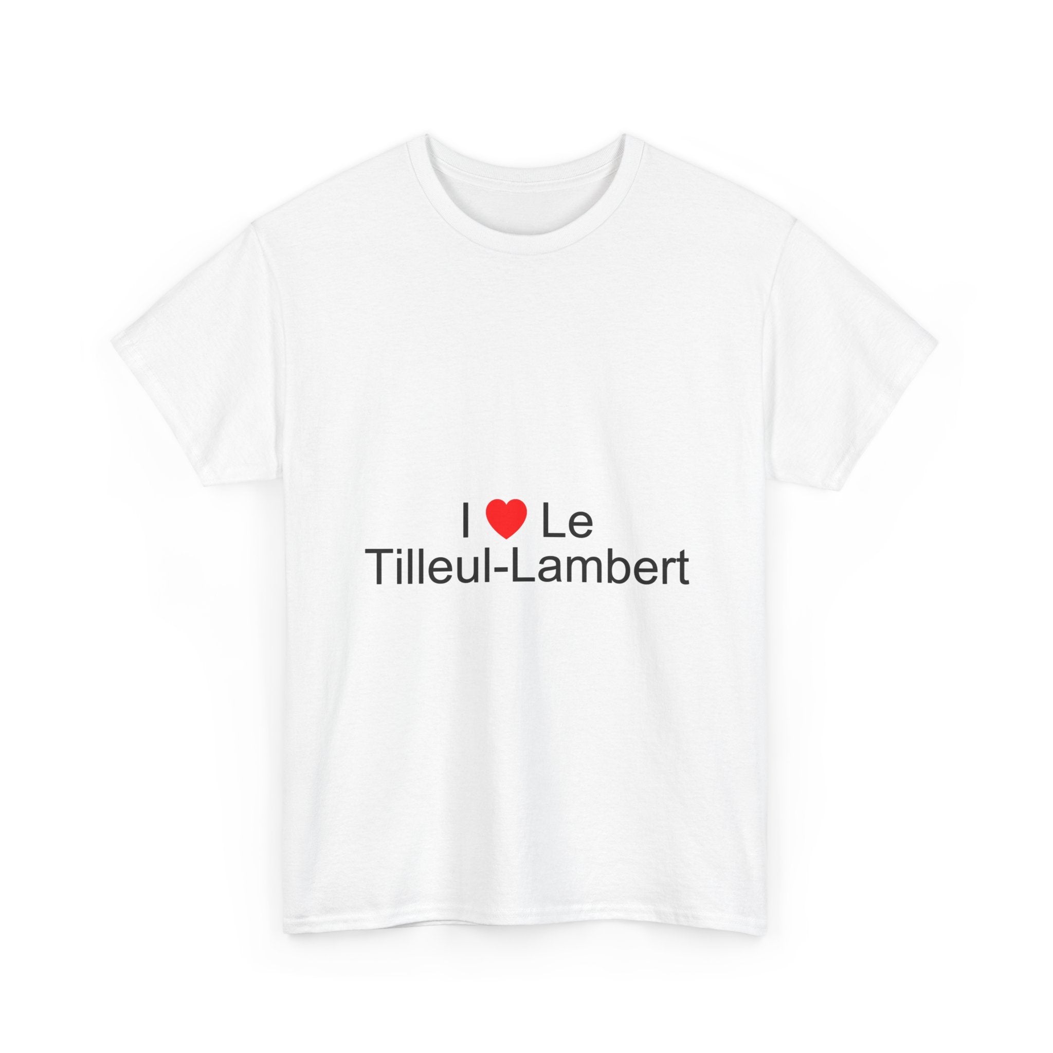 T-shirt I love le tilleul-lambert