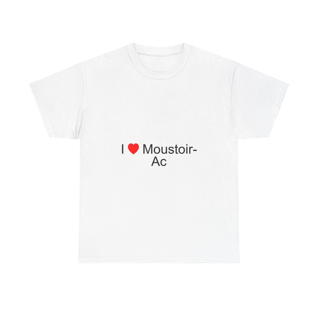 T-shirt I love moustoir-ac