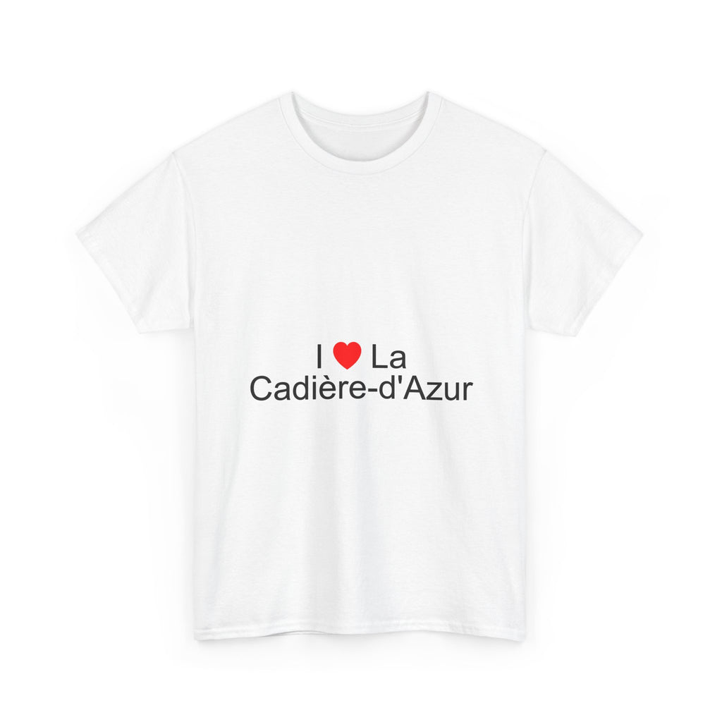 T-shirt I love la cadière-d'azur