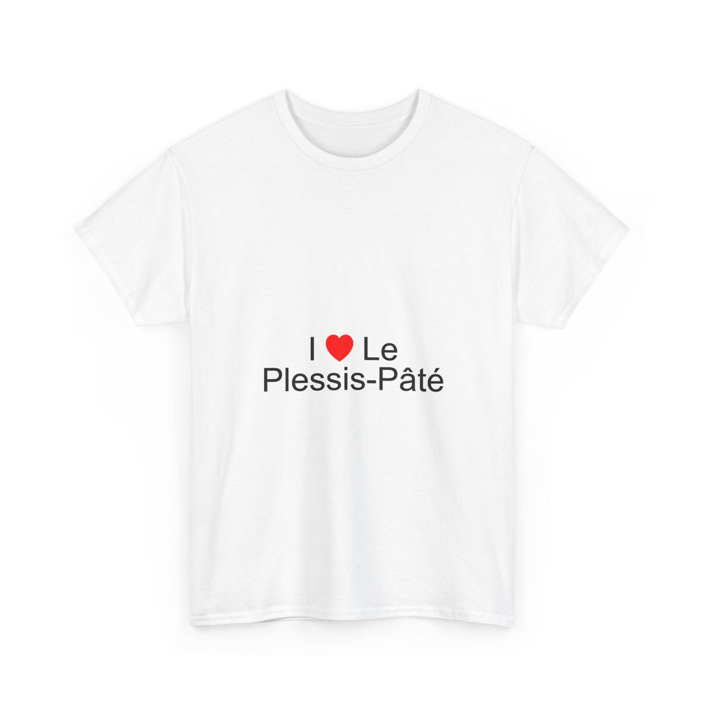 T-shirt I love le plessis-pâté