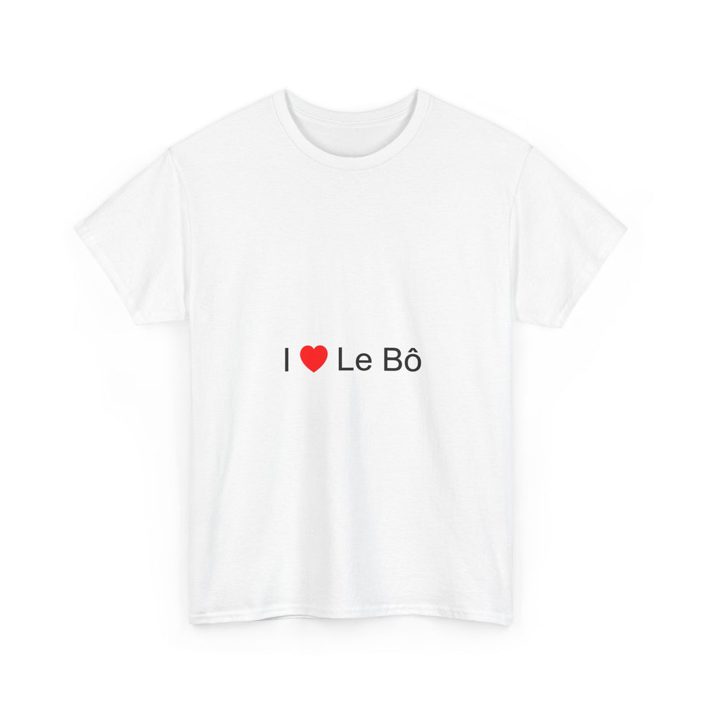 T-shirt I love le bô