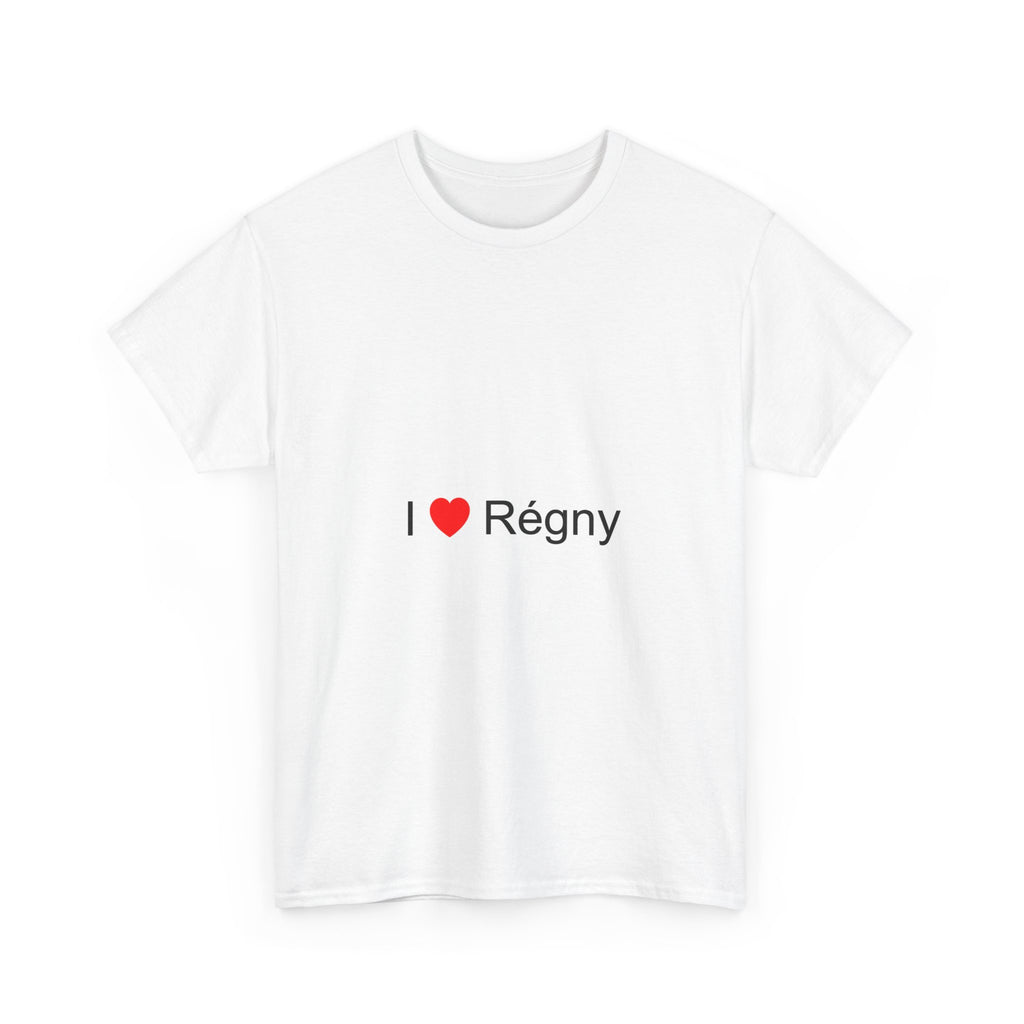 T-shirt I love régny