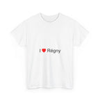 T-shirt I love Régny (42)